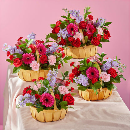Pink Picnic Basket –  Floreria Principe De Paz Llc, Somerset NJ