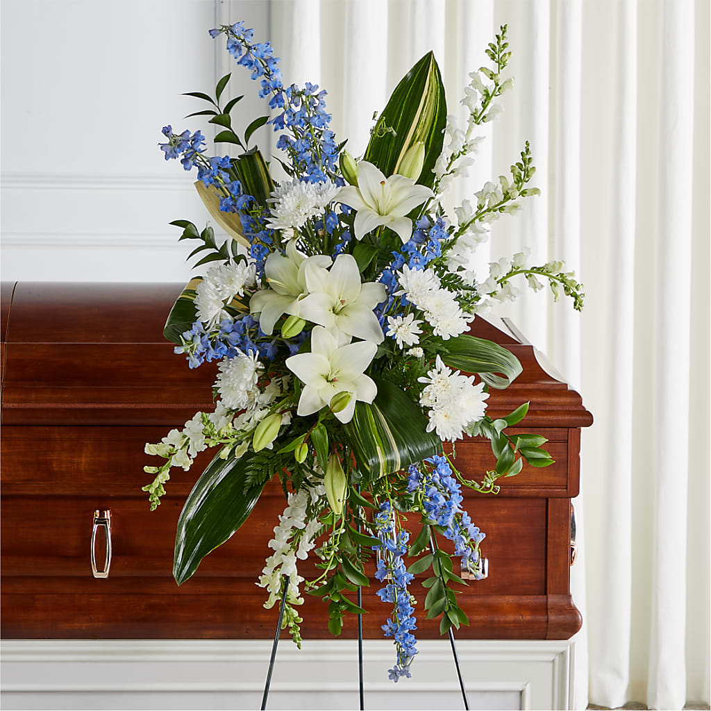 Eternal Impressions Standing Spray –  Floreria Principe De Paz Llc, Somerset NJ
