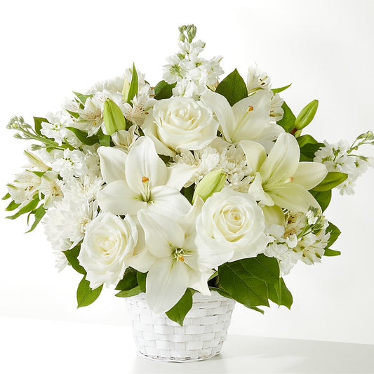 Peaceful Reflections Arrangement –  Floreria Principe De Paz Llc, Somerset NJ