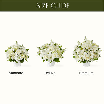 Peaceful Reflections Arrangement –  Floreria Principe De Paz Llc, Somerset NJ