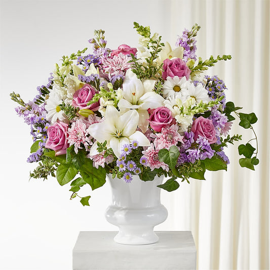 Remarkable Life Urn Arrangement –  Floreria Principe De Paz Llc, Somerset NJ