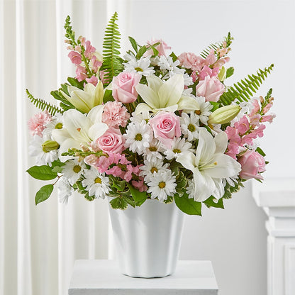 Soft Touch Tabletop Basket –  Floreria Principe De Paz Llc, Somerset NJ