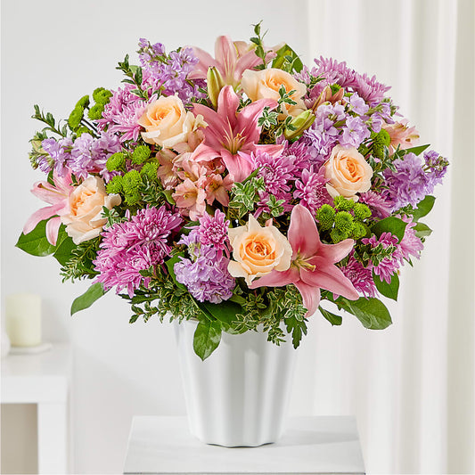 Supportive Embrace Tabletop Basket –  Floreria Principe De Paz Llc, Somerset NJ