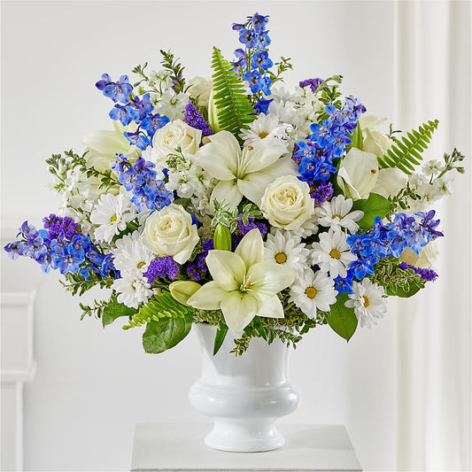 Expressions of Hope Urn Arrangement –  Floreria Principe De Paz Llc, Somerset NJ