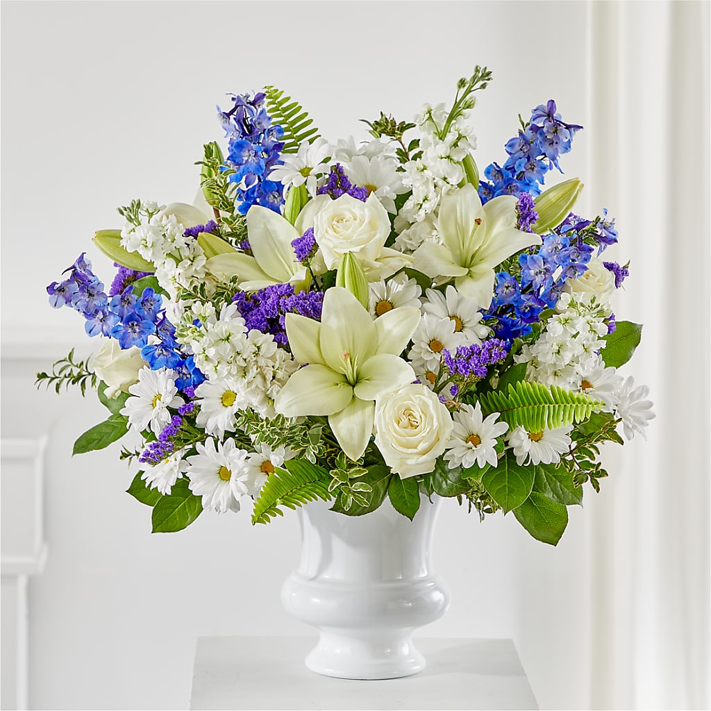 Expressions of Hope Urn Arrangement –  Floreria Principe De Paz Llc, Somerset NJ