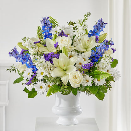 Expressions of Hope Urn Arrangement –  Floreria Principe De Paz Llc, Somerset NJ