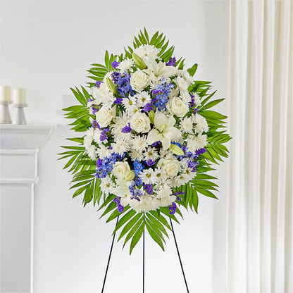At Rest Standing Spray –  Floreria Principe De Paz Llc, Somerset NJ