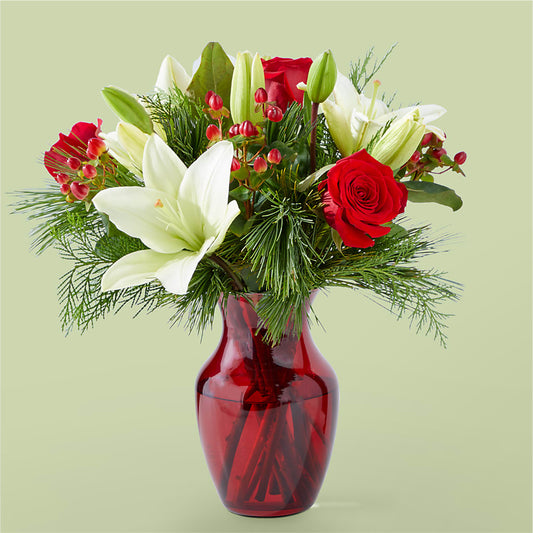 Evergreen Delight Bouquet –  Floreria Principe De Paz Llc, Somerset NJ