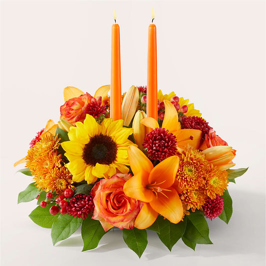 Grateful Centerpiece –  Floreria Principe De Paz Llc, Somerset NJ