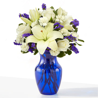 Sapphire Rush Bouquet –  Floreria Principe De Paz Llc, Somerset NJ