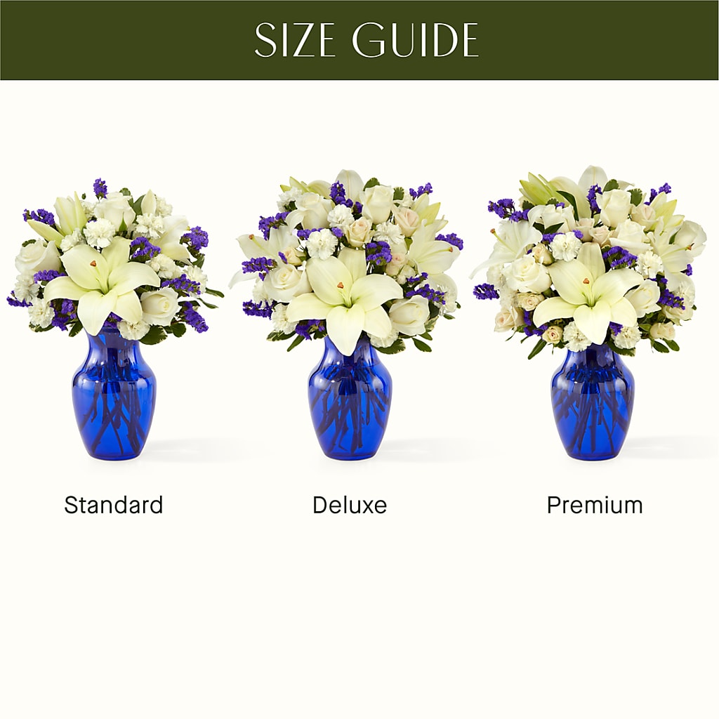 Sapphire Rush Bouquet –  Floreria Principe De Paz Llc, Somerset NJ