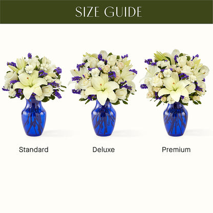 Sapphire Rush Bouquet –  Floreria Principe De Paz Llc, Somerset NJ