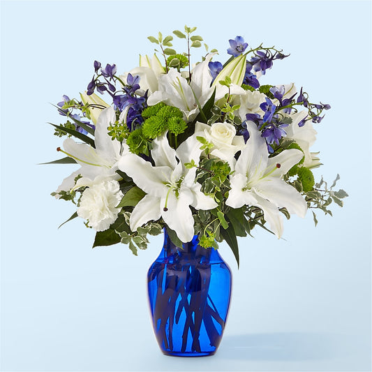 Santorini Bouquet –  Floreria Principe De Paz Llc, Somerset NJ