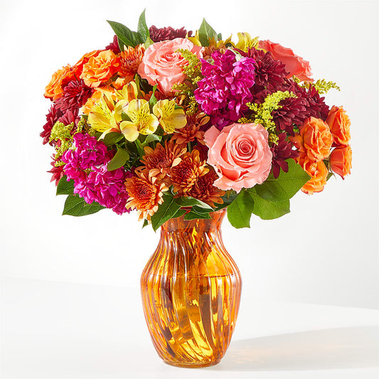 Amber Muse Bouquet –  Floreria Principe De Paz Llc, Somerset NJ