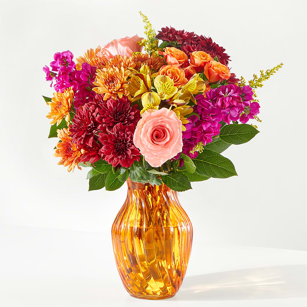 Amber Muse Bouquet –  Floreria Principe De Paz Llc, Somerset NJ