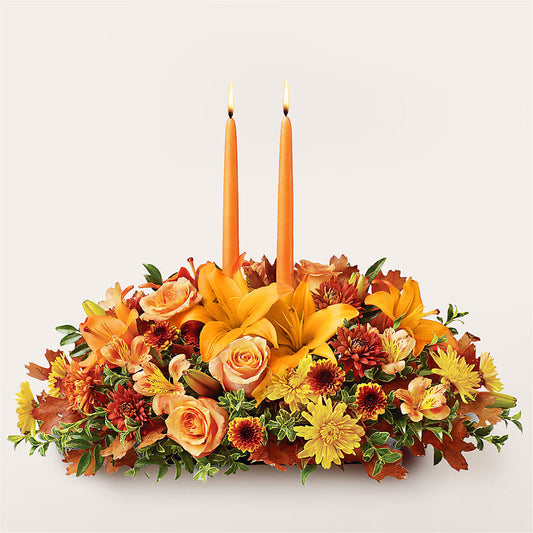 Traditions Centerpiece –  Floreria Principe De Paz Llc, Somerset NJ