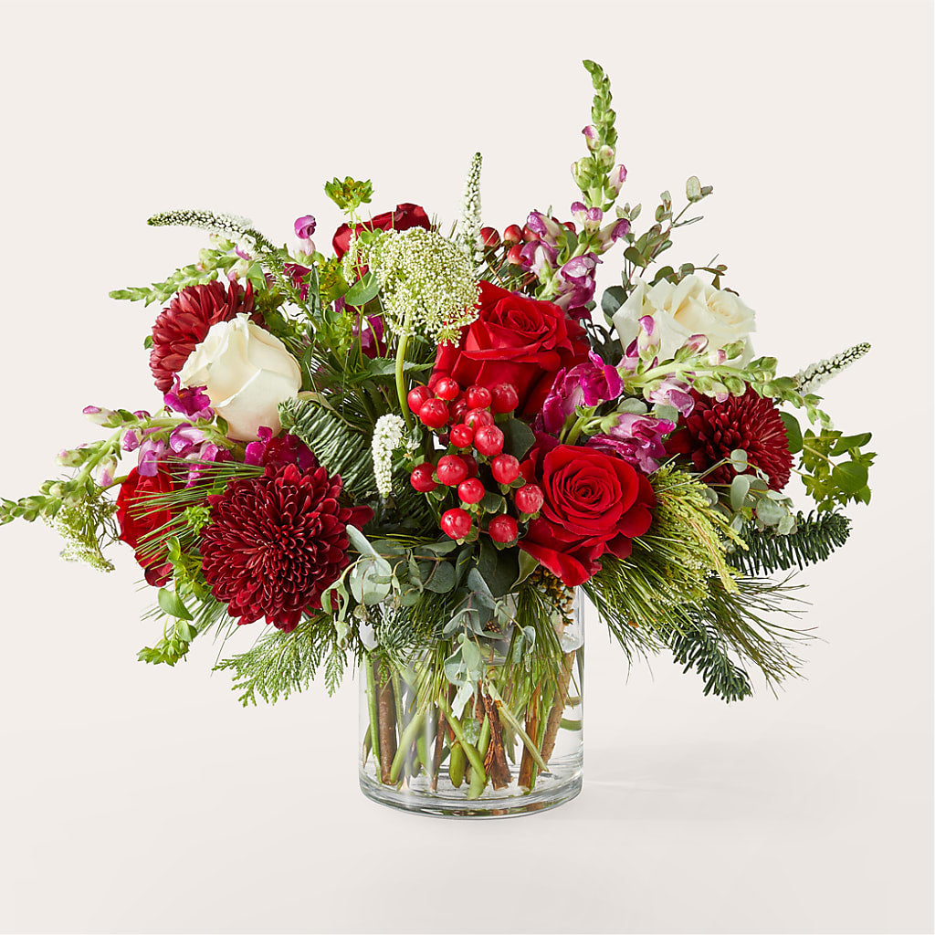 Cranberry Fizz Bouquet –  Floreria Principe De Paz Llc, Somerset NJ