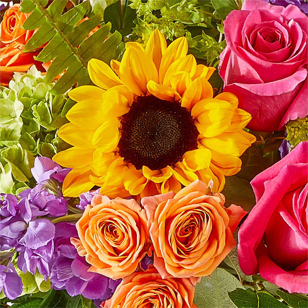 Vibrant Greetings Bouquet –  Floreria Principe De Paz Llc, Somerset NJ