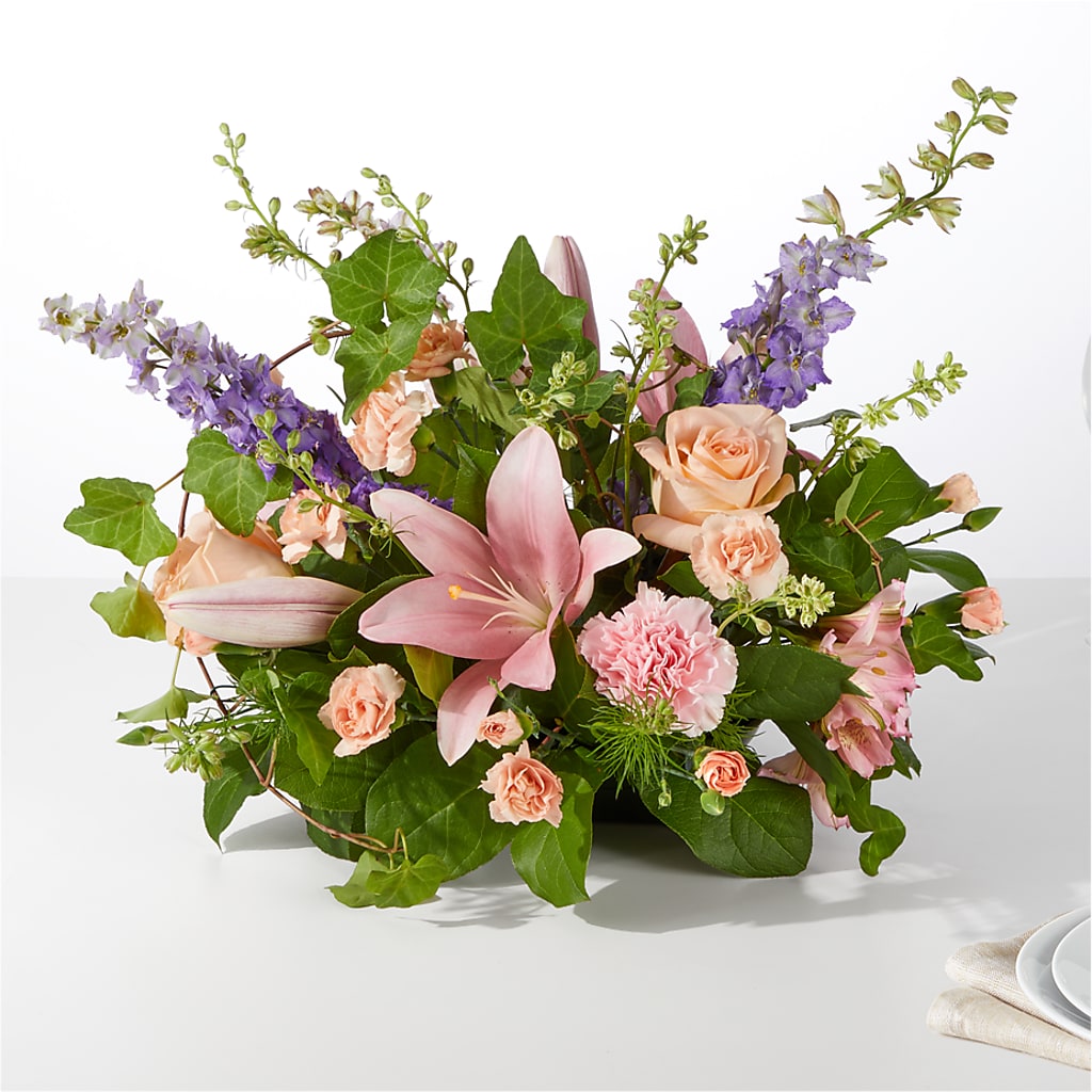 Blossom Time Centerpiece –  Floreria Principe De Paz Llc, Somerset NJ