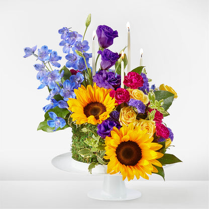 Star of the Day Floral Cake –  Floreria Principe De Paz Llc, Somerset NJ