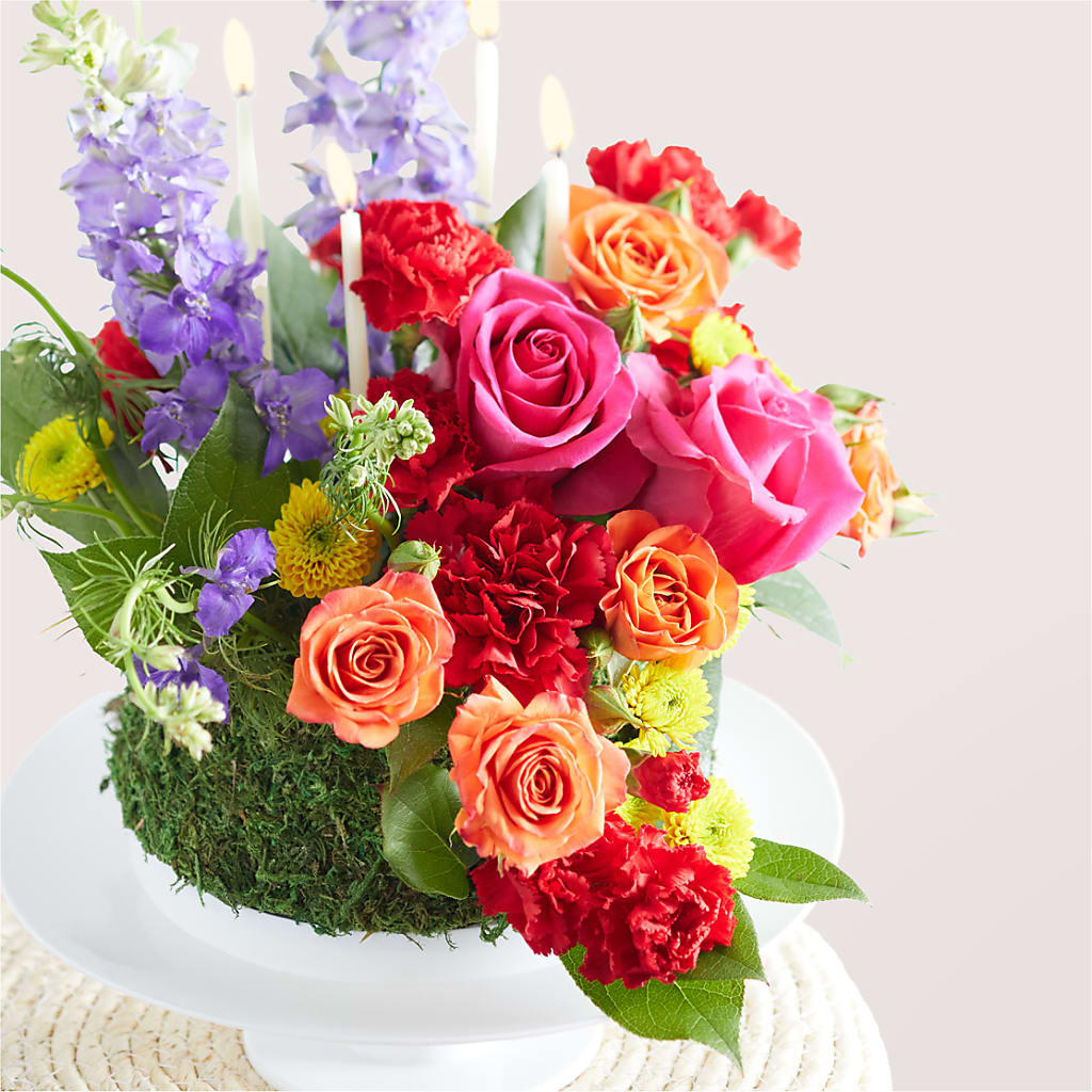 Best Year Yet Floral Cake –  Floreria Principe De Paz Llc, Somerset NJ