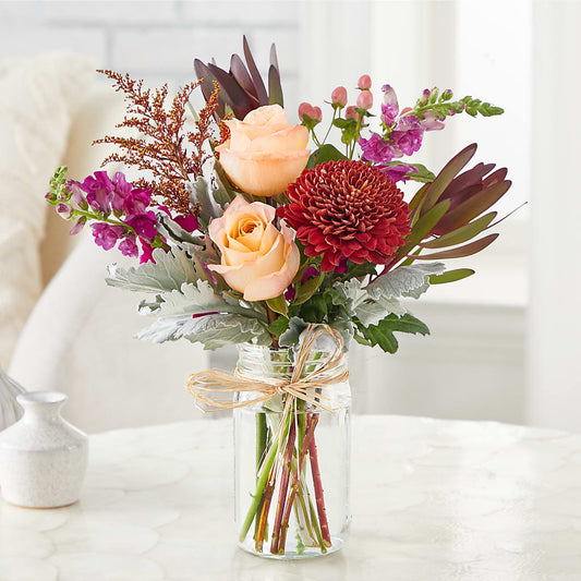 Moody Hues Bouquet –  Floreria Principe De Paz Llc, Somerset NJ