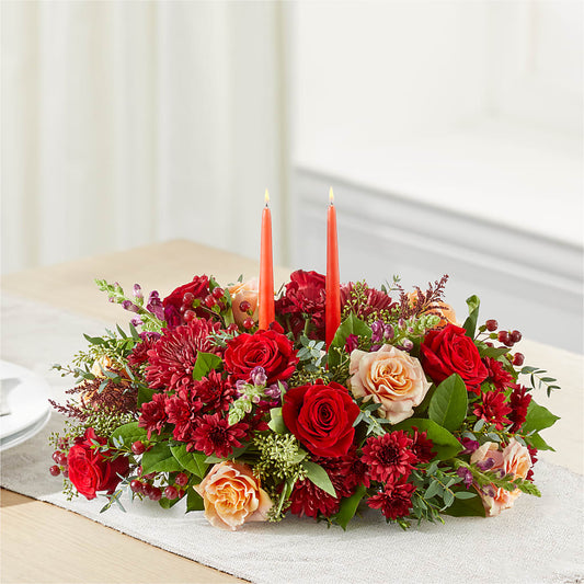Most Thankful Centerpiece –  Floreria Principe De Paz Llc, Somerset NJ