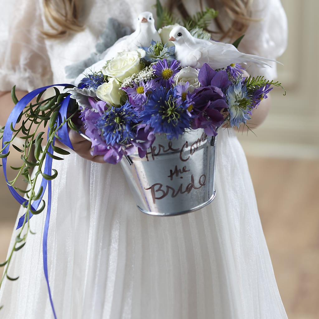 Enchantment Flower Girl Arrangement –  Floreria Principe De Paz Llc, Somerset NJ