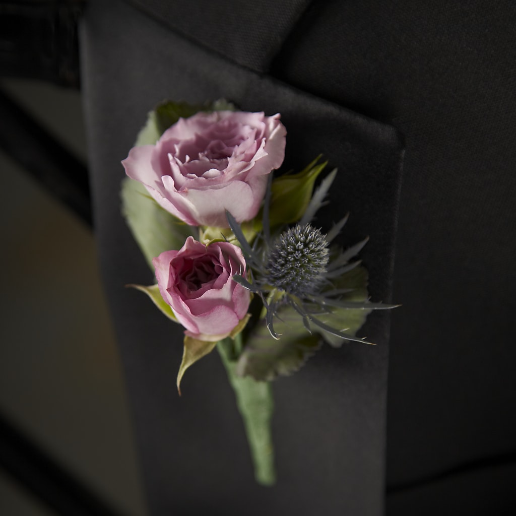 Veronica Boutonniere –  Floreria Principe De Paz Llc, Somerset NJ