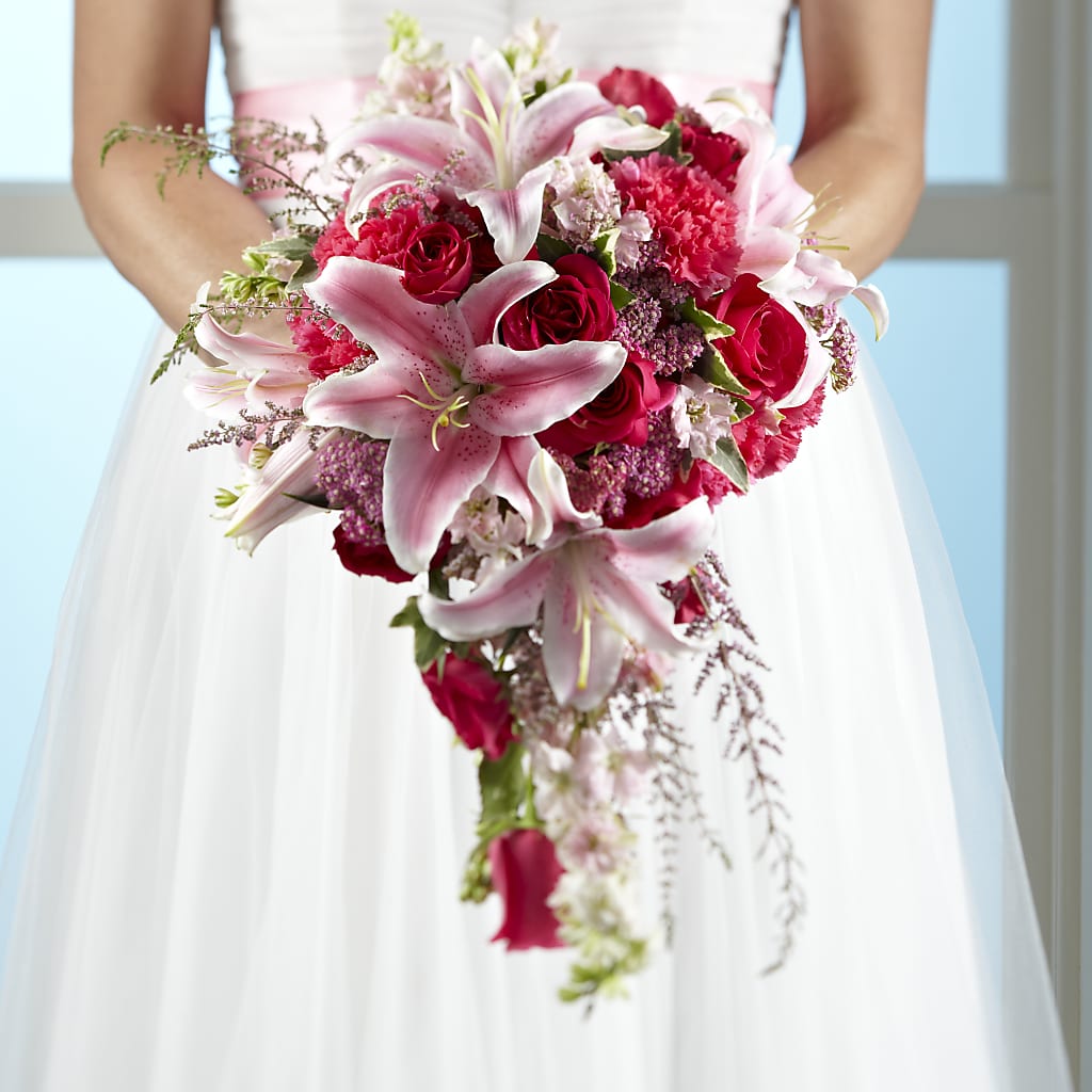Lily & Rose Bouquet –  Floreria Principe De Paz Llc, Somerset NJ