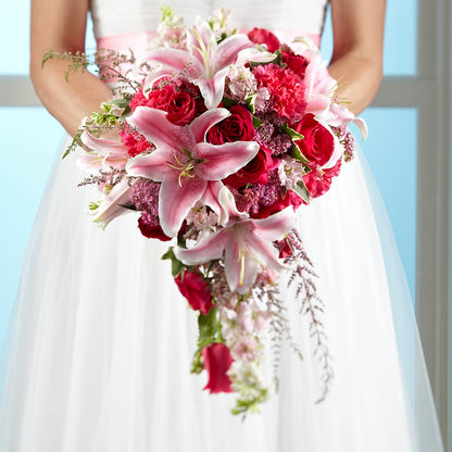 Lily & Rose Bouquet –  Floreria Principe De Paz Llc, Somerset NJ