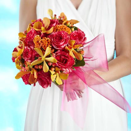 Brilliant Shades of Love Bouquet –  Floreria Principe De Paz Llc, Somerset NJ