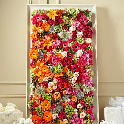 Fresh Picked Floral Wall –  Floreria Principe De Paz Llc, Somerset NJ