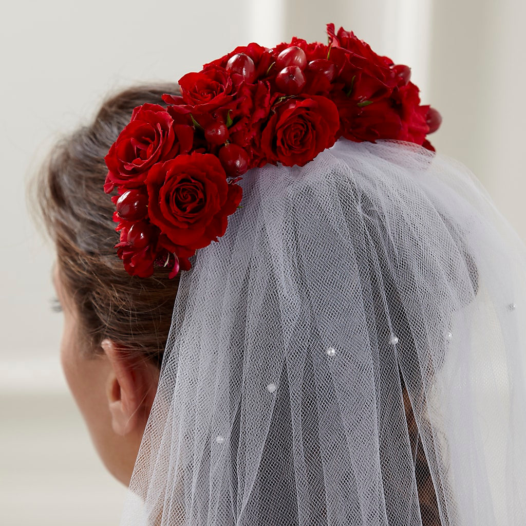 Heart's Happiness Hair Decor –  Floreria Principe De Paz Llc, Somerset NJ