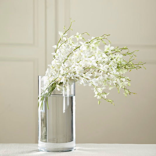 White Dendrobium Bouquet –  Floreria Principe De Paz Llc, Somerset NJ